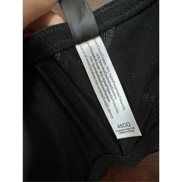 NWT Adore Me Black Racerback Bra Size 46DD - Picture 5 of 5